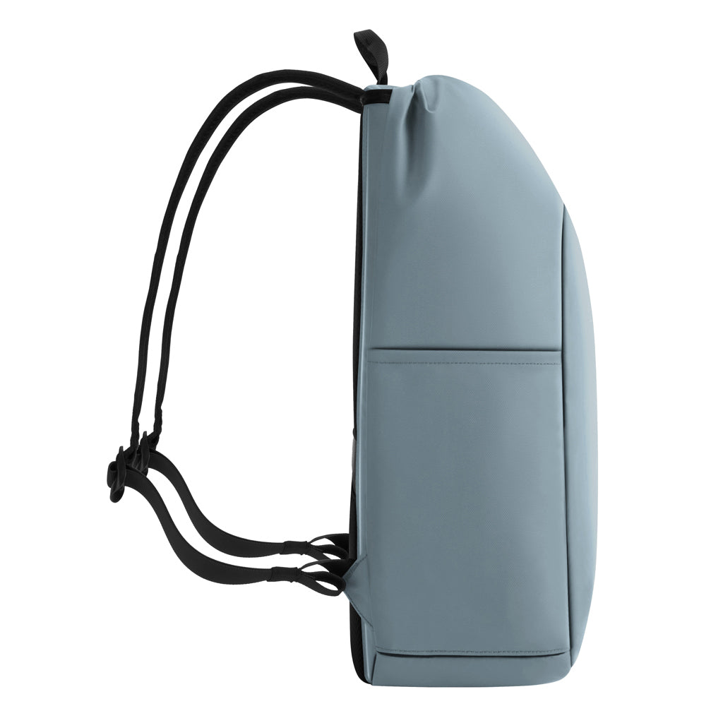 Urban wasserabweisender Anti-Diebstahl Rucksack – blau