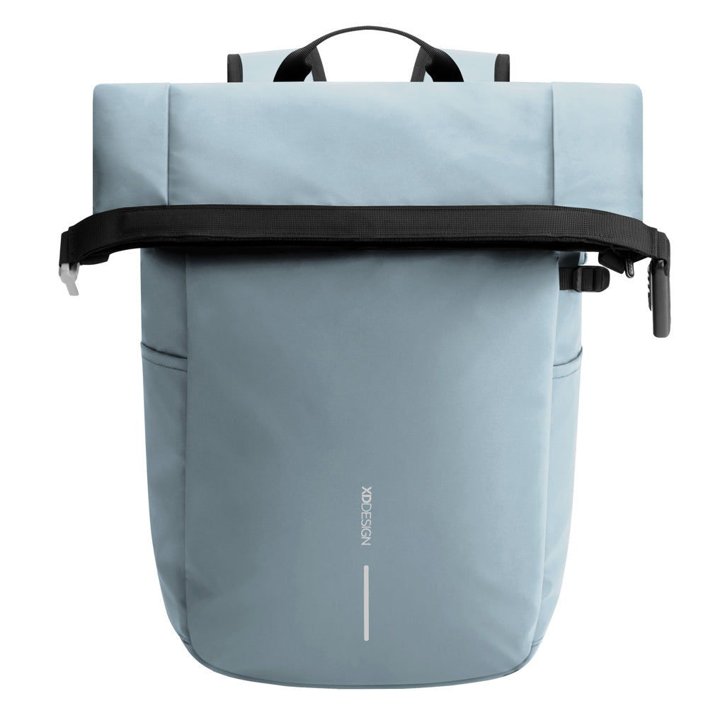 Urban wasserabweisender Anti-Diebstahl Rucksack – blau