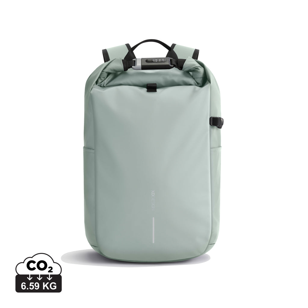 Urban wasserabweisender Anti-Diebstahl Rucksack – Iceberg green