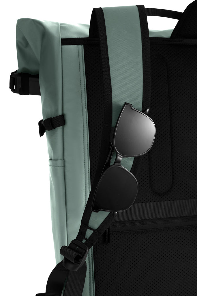 Urban wasserabweisender Anti-Diebstahl Rucksack – Iceberg green