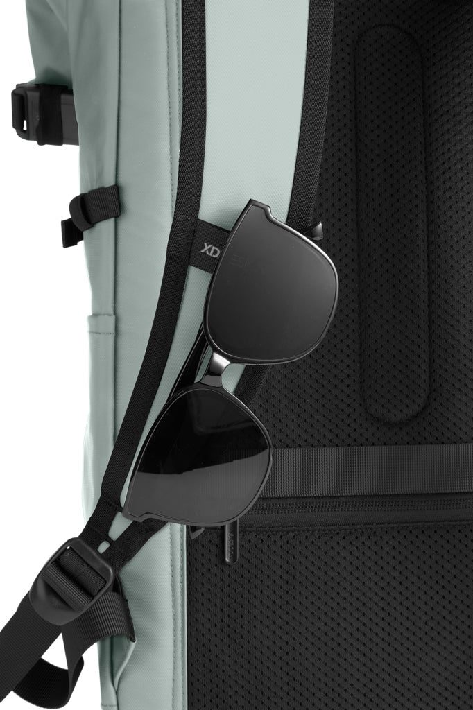 Urban wasserabweisender Anti-Diebstahl Rucksack – Iceberg green