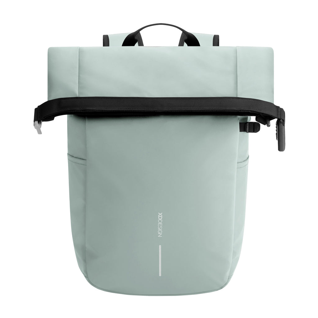 Urban wasserabweisender Anti-Diebstahl Rucksack – Iceberg green