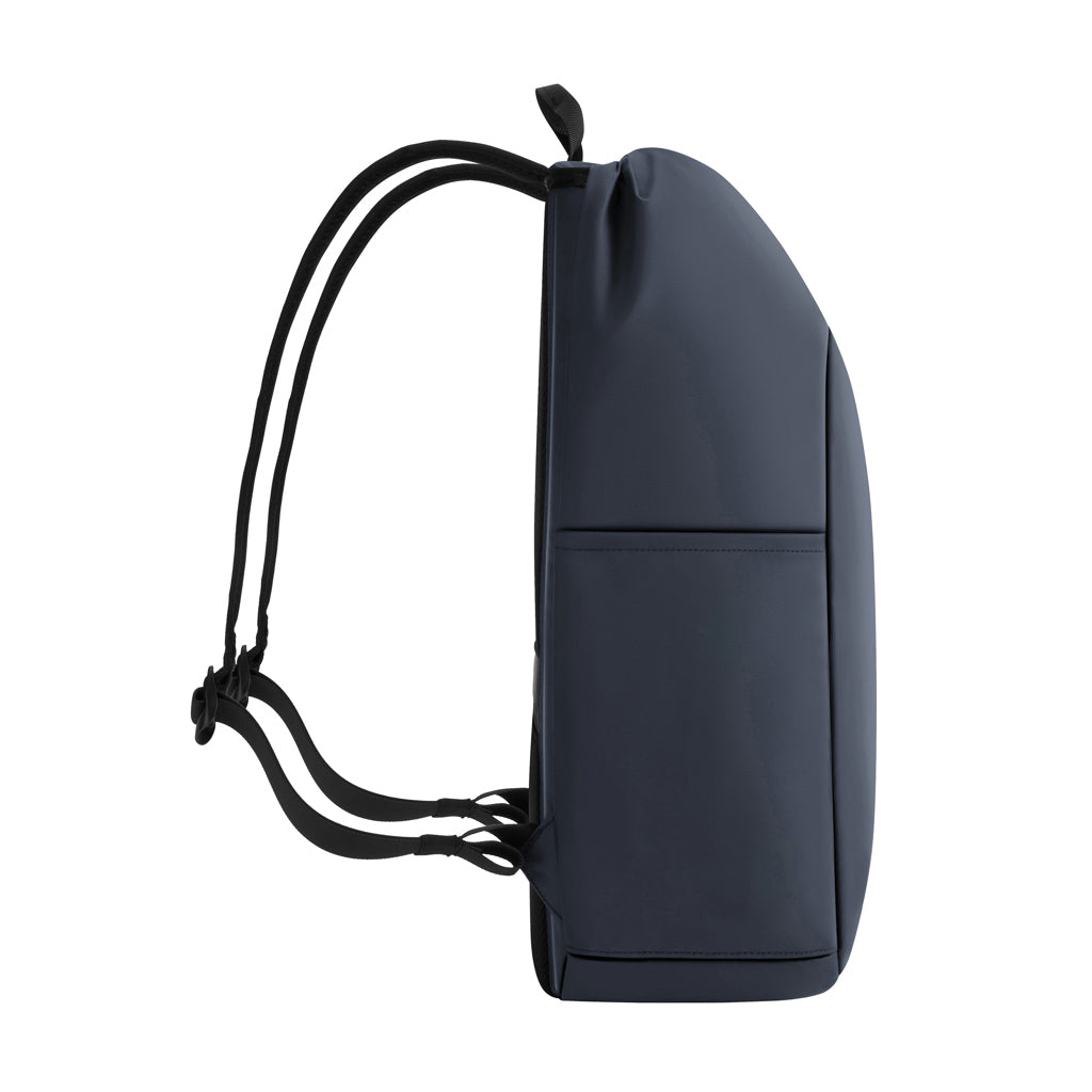 Urban wasserabweisender Anti-Diebstahl Rucksack – navy blau