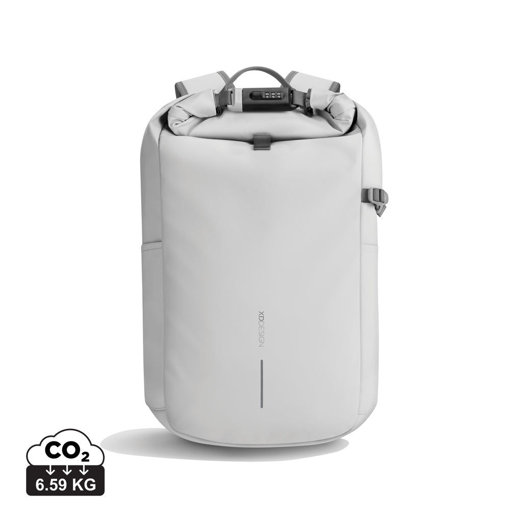 Urban wasserabweisender Anti-Diebstahl Rucksack – off white