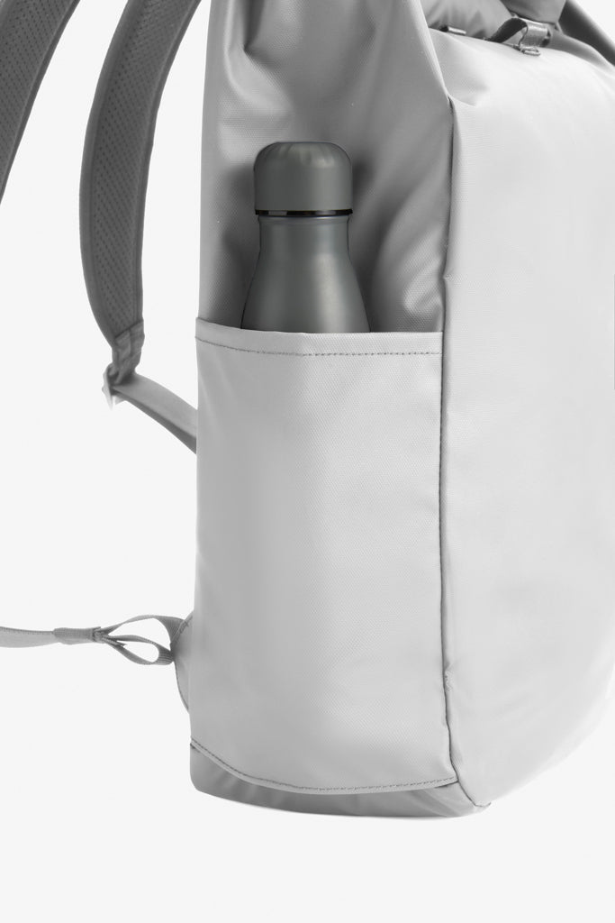 Urban wasserabweisender Anti-Diebstahl Rucksack – off white