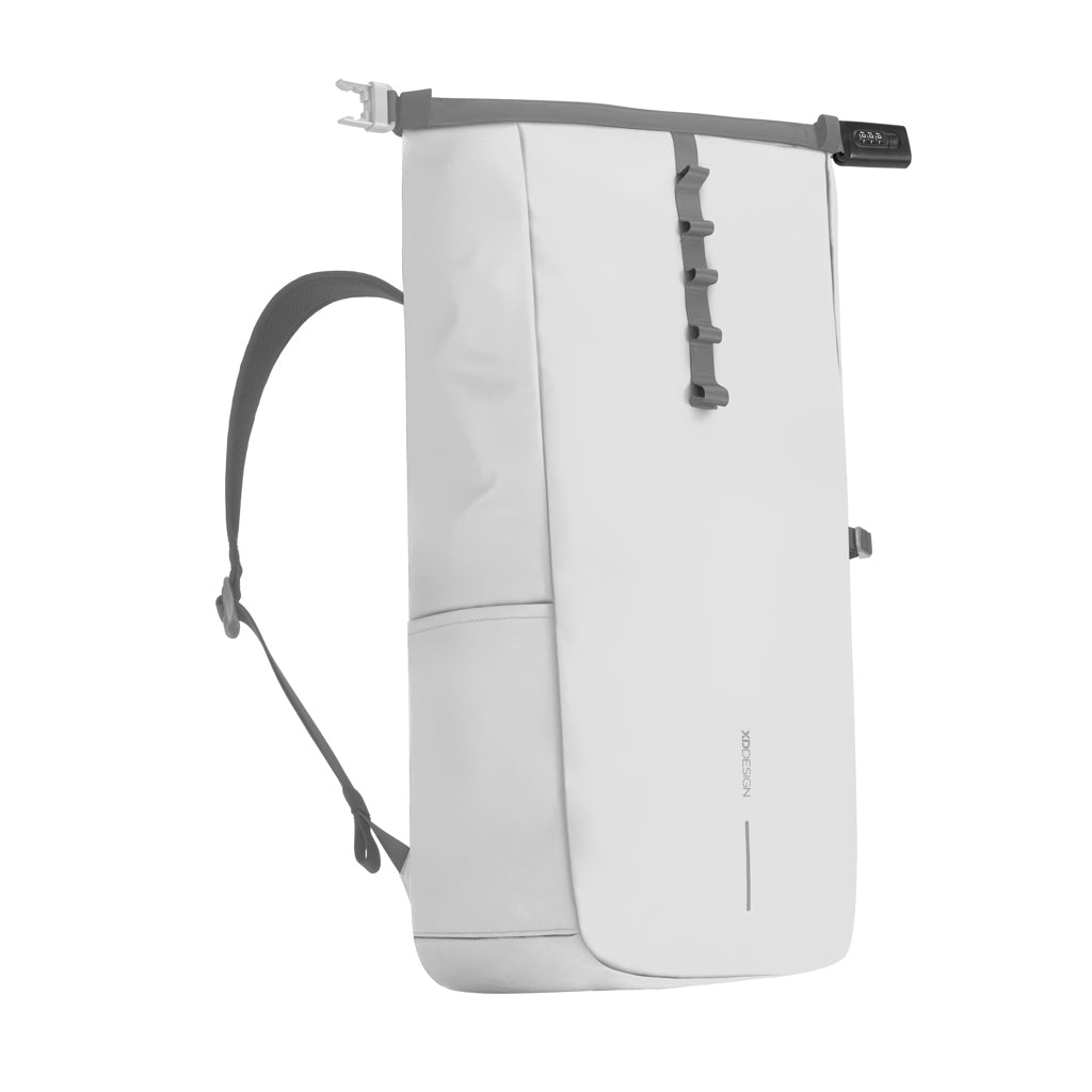 Urban wasserabweisender Anti-Diebstahl Rucksack – off white