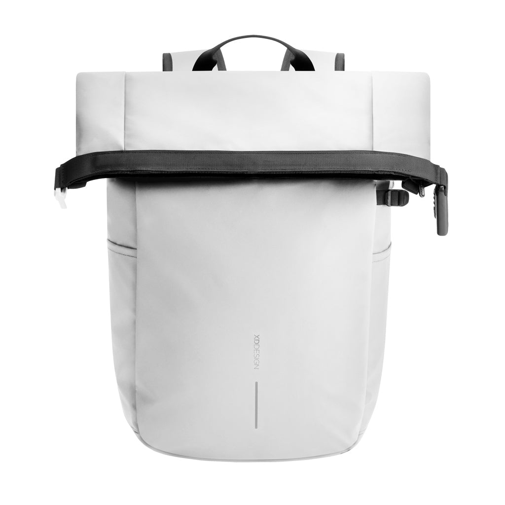 Urban wasserabweisender Anti-Diebstahl Rucksack – off white