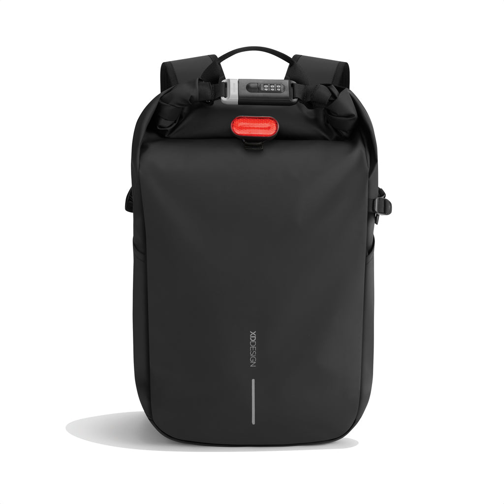 Urban wasserabweisender Anti-Diebstahl Rucksack – schwarz