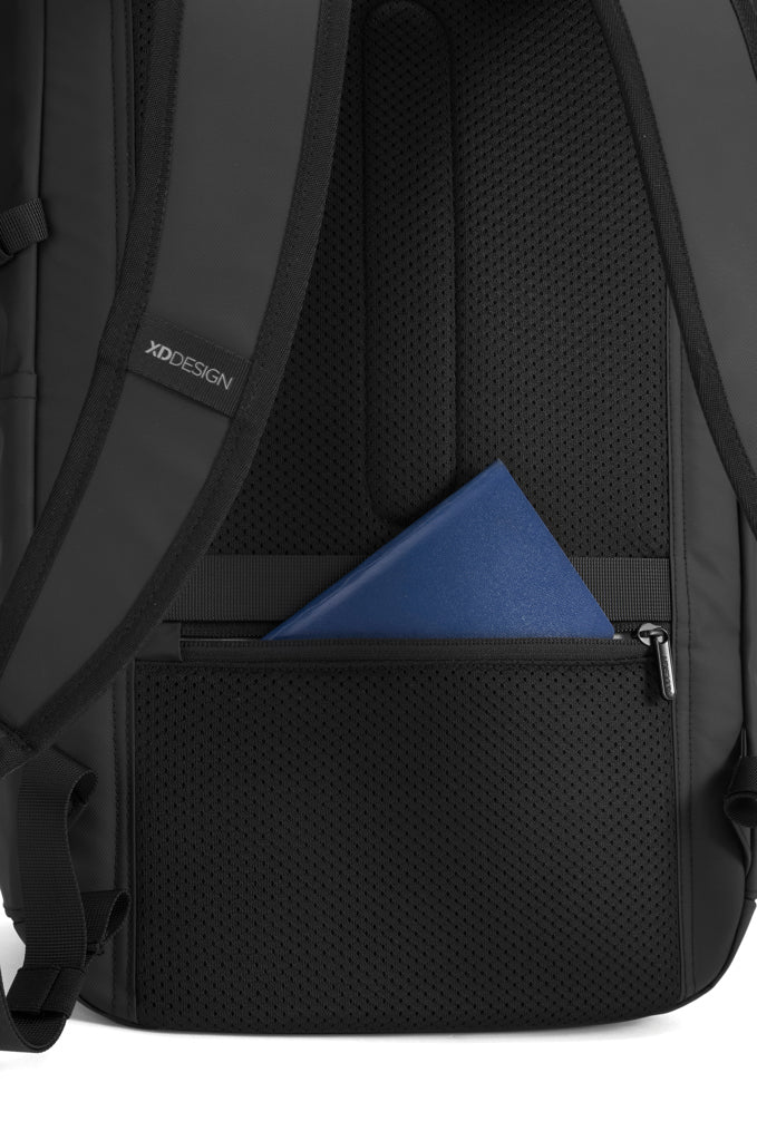 Urban wasserabweisender Anti-Diebstahl Rucksack – schwarz