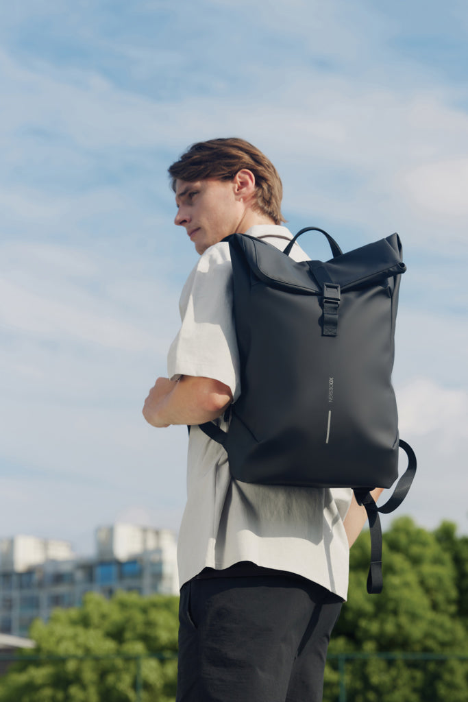 Urban wasserabweisender Flap-Top Rucksack