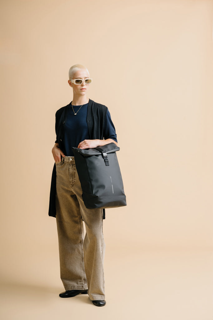Urban wasserabweisender Flap-Top Rucksack