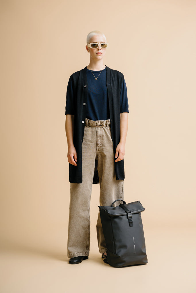 Urban wasserabweisender Flap-Top Rucksack