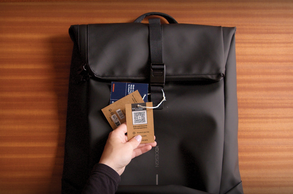 Urban wasserabweisender Flap-Top Rucksack