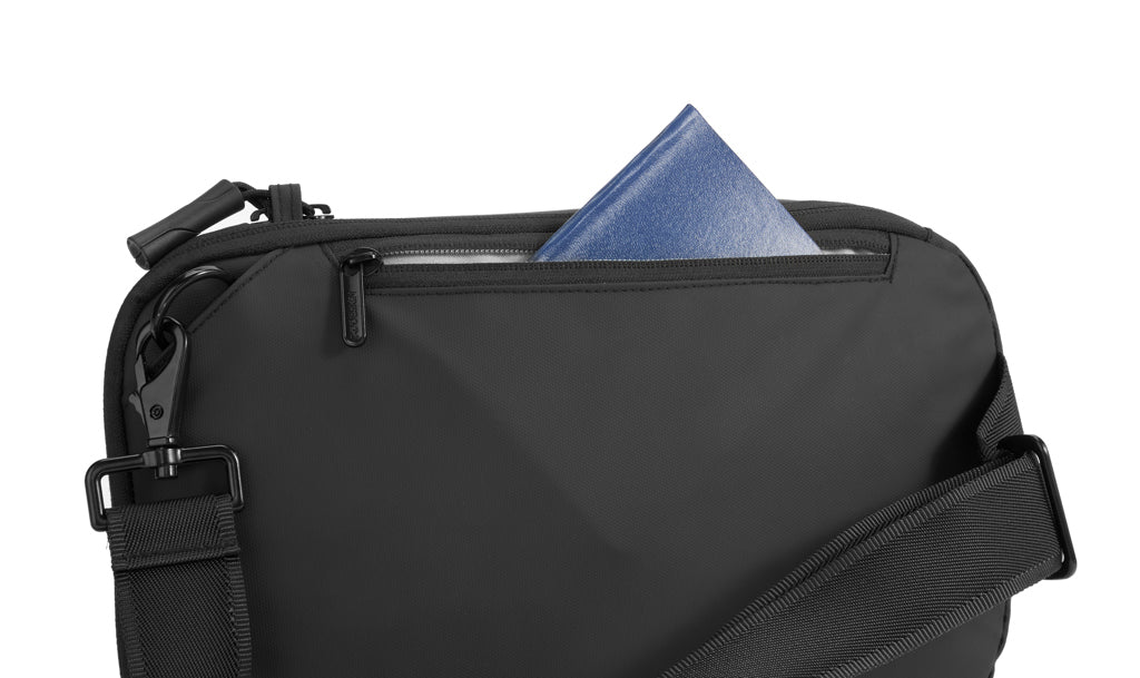 Urban wasserabweisender Sling-Bag – schwarz