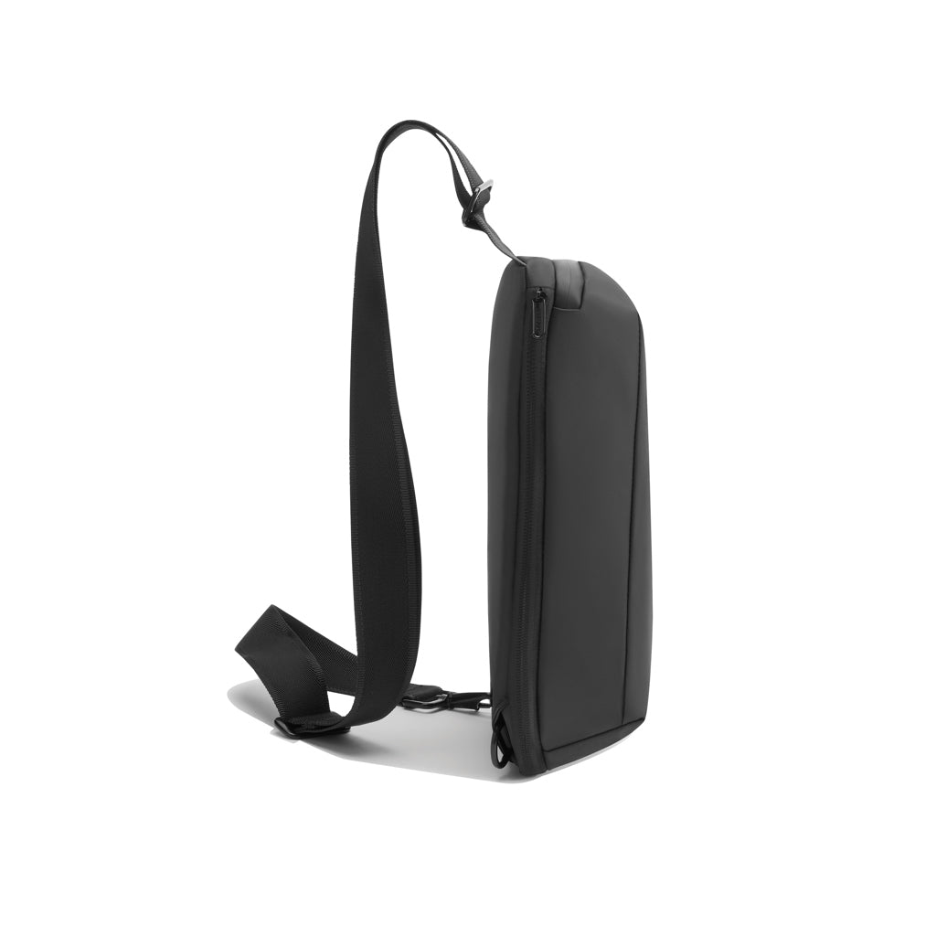 Urban wasserabweisender Sling-Bag – schwarz