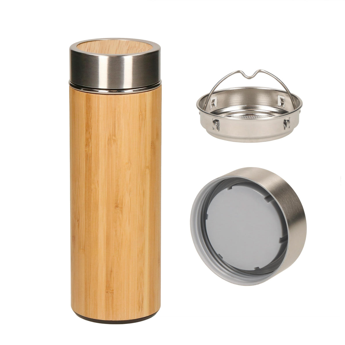 Vakuum Flasche „Bambus“, small