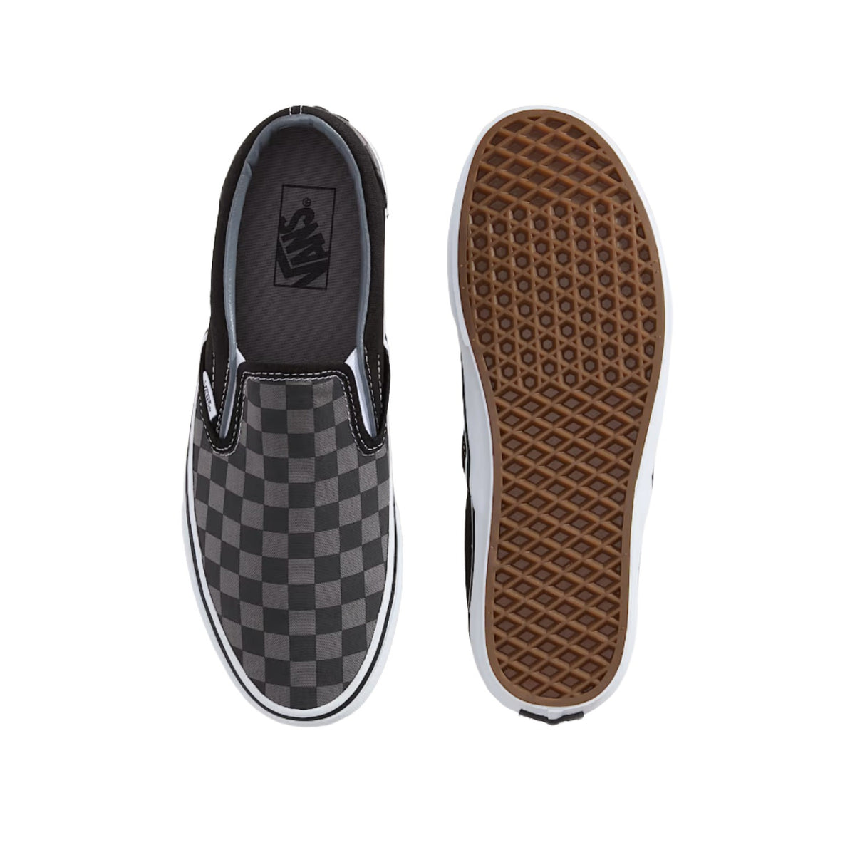 Black/Pewter Checkerboard