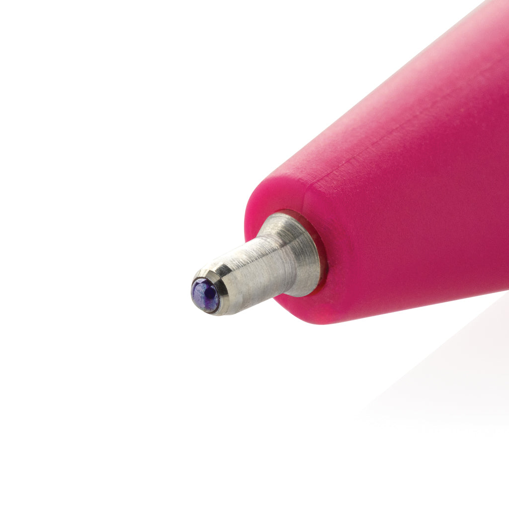 Vibe GRS-zertifizierter rABS-Stift mit Ultra-Glide-Tinte – rosa