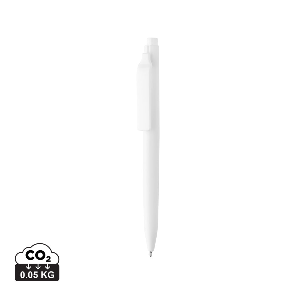 Vibe GRS-zertifizierter rABS-Stift mit Ultra-Glide-Tinte – weiß