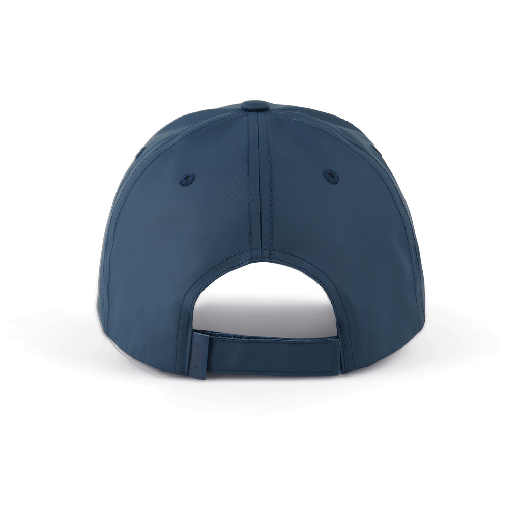 VINGA Baltimore AWARE™ Kappe aus recyceltem PET – navy blau
