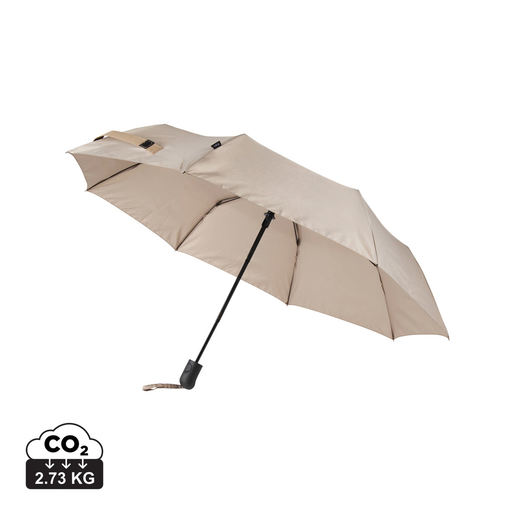 VINGA Baltimore AWARE™ RPET 21“ Regenschirm – greige