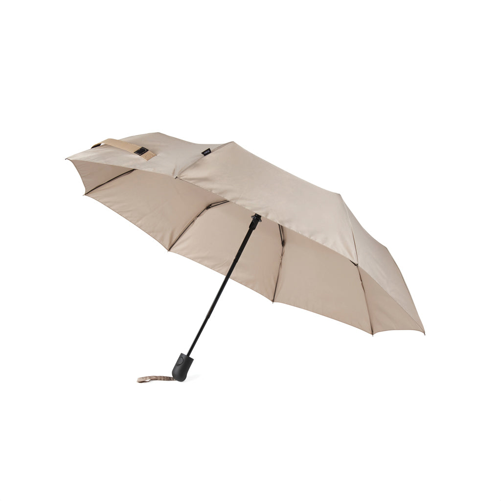 VINGA Baltimore AWARE™ RPET 21“ Regenschirm – greige