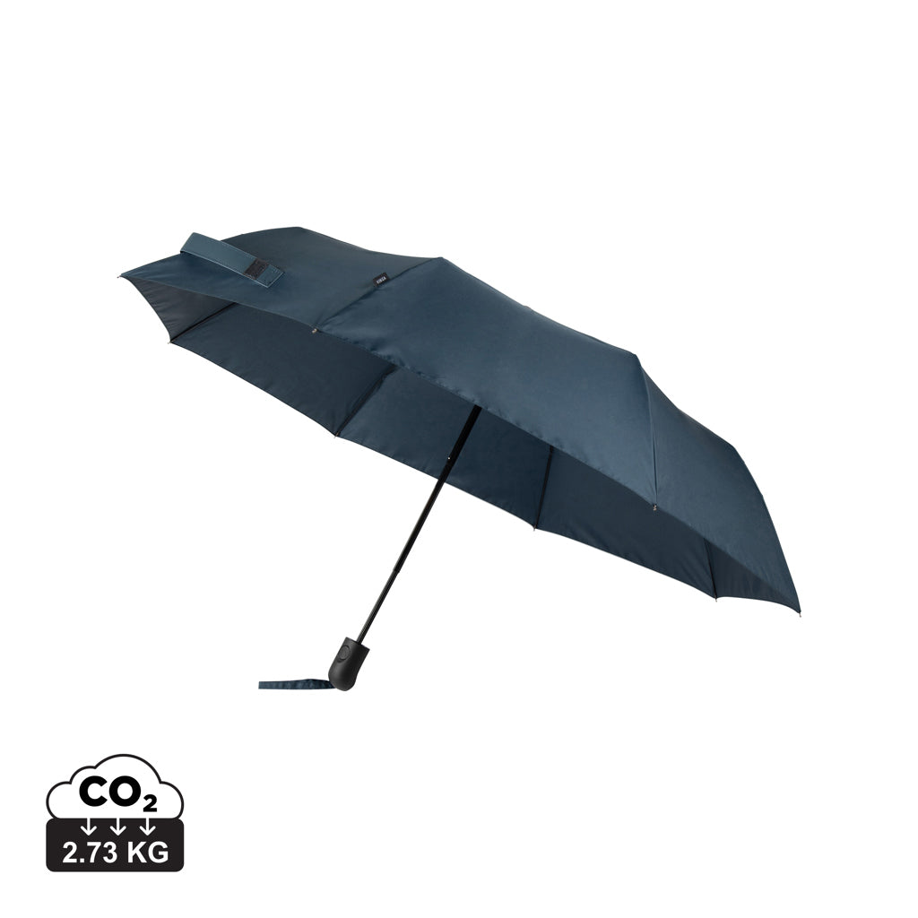 VINGA Baltimore AWARE™ RPET 21“ Regenschirm – navy blau