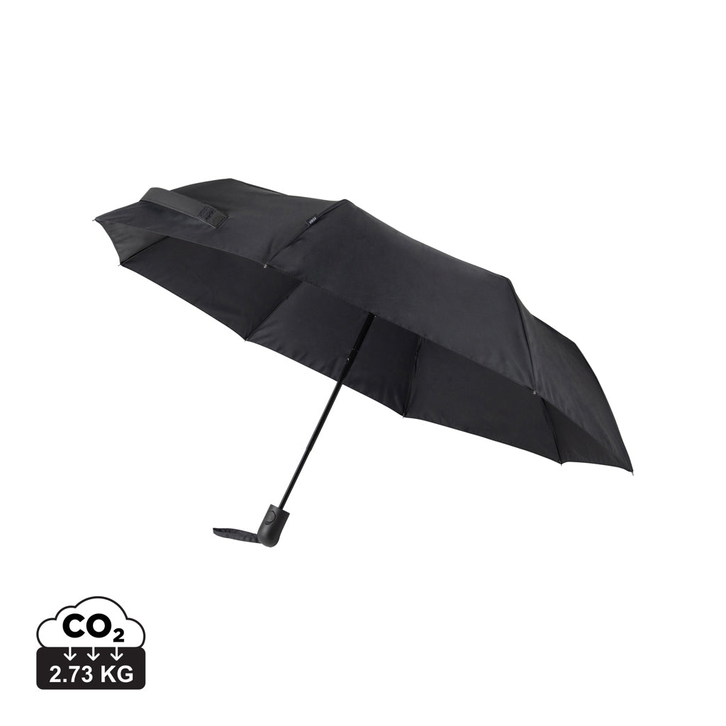 VINGA Baltimore AWARE™ RPET 21“ Regenschirm – schwarz