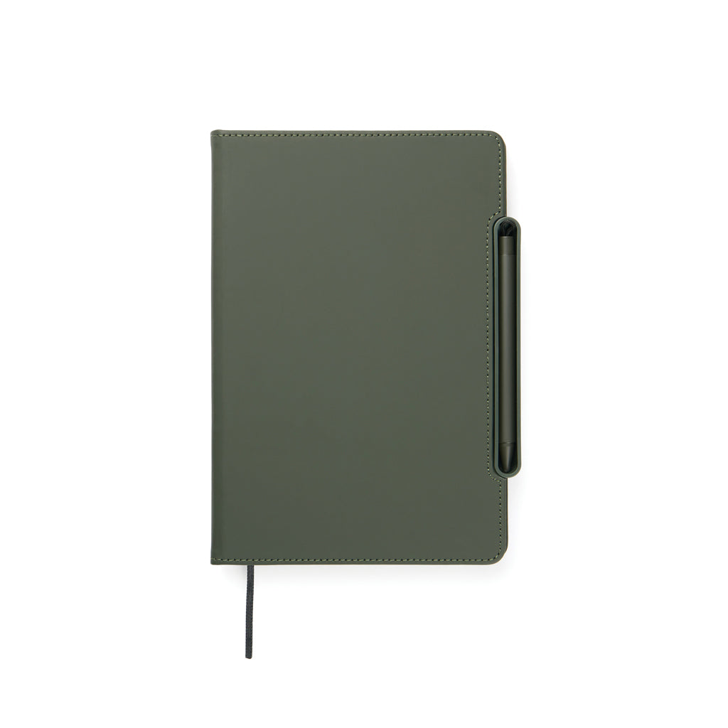 VINGA Baltimore RCS 4-in-1 nachfüllbares Notizbuch – grün