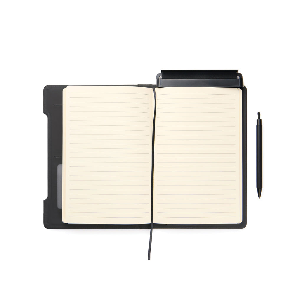 VINGA Baltimore RCS 4-in-1 nachfüllbares Notizbuch – schwarz