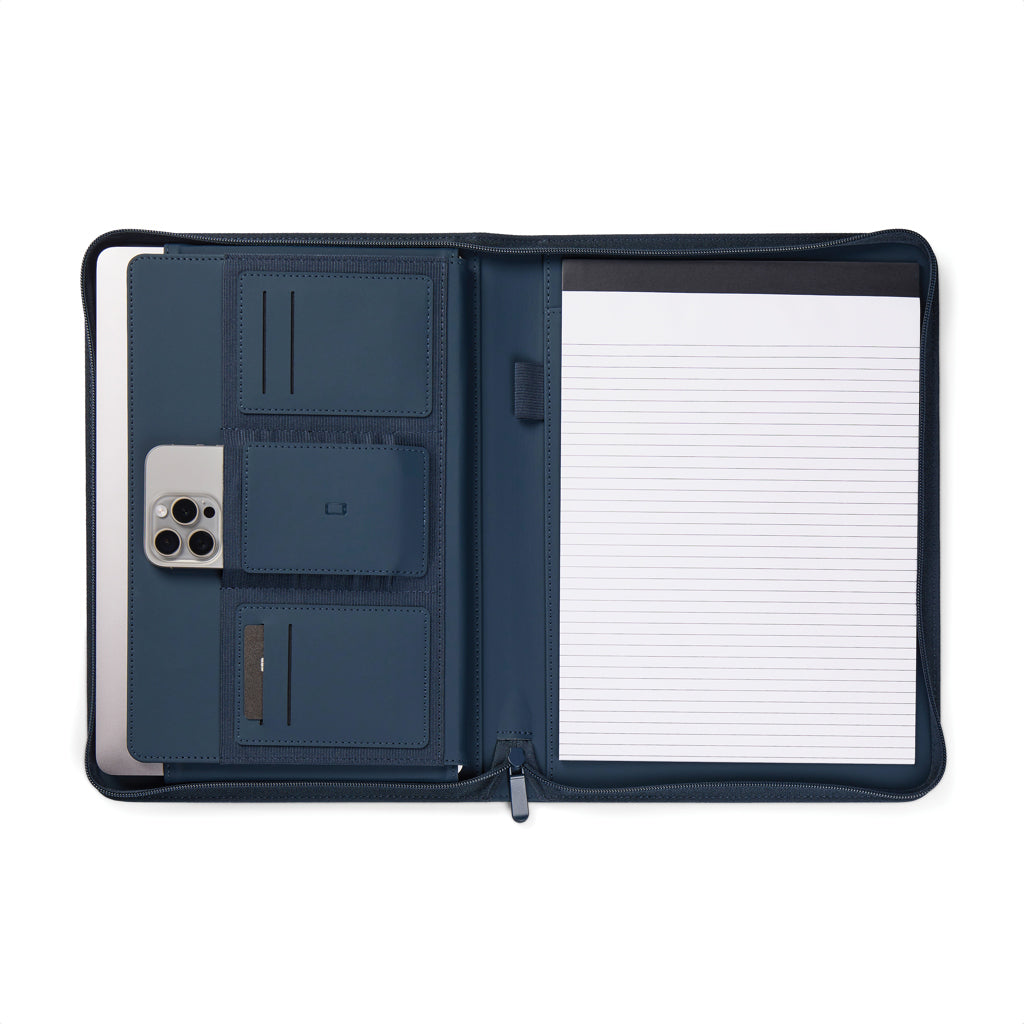 VINGA Baltimore RCS A4 Portfolio – navy blau
