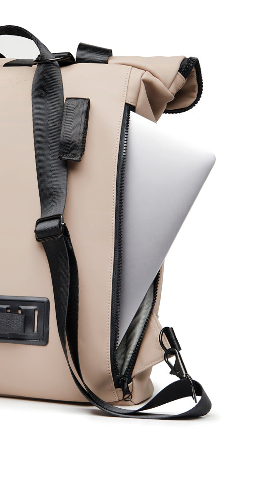VINGA Baltimore RCS Fahrradtasche – greige