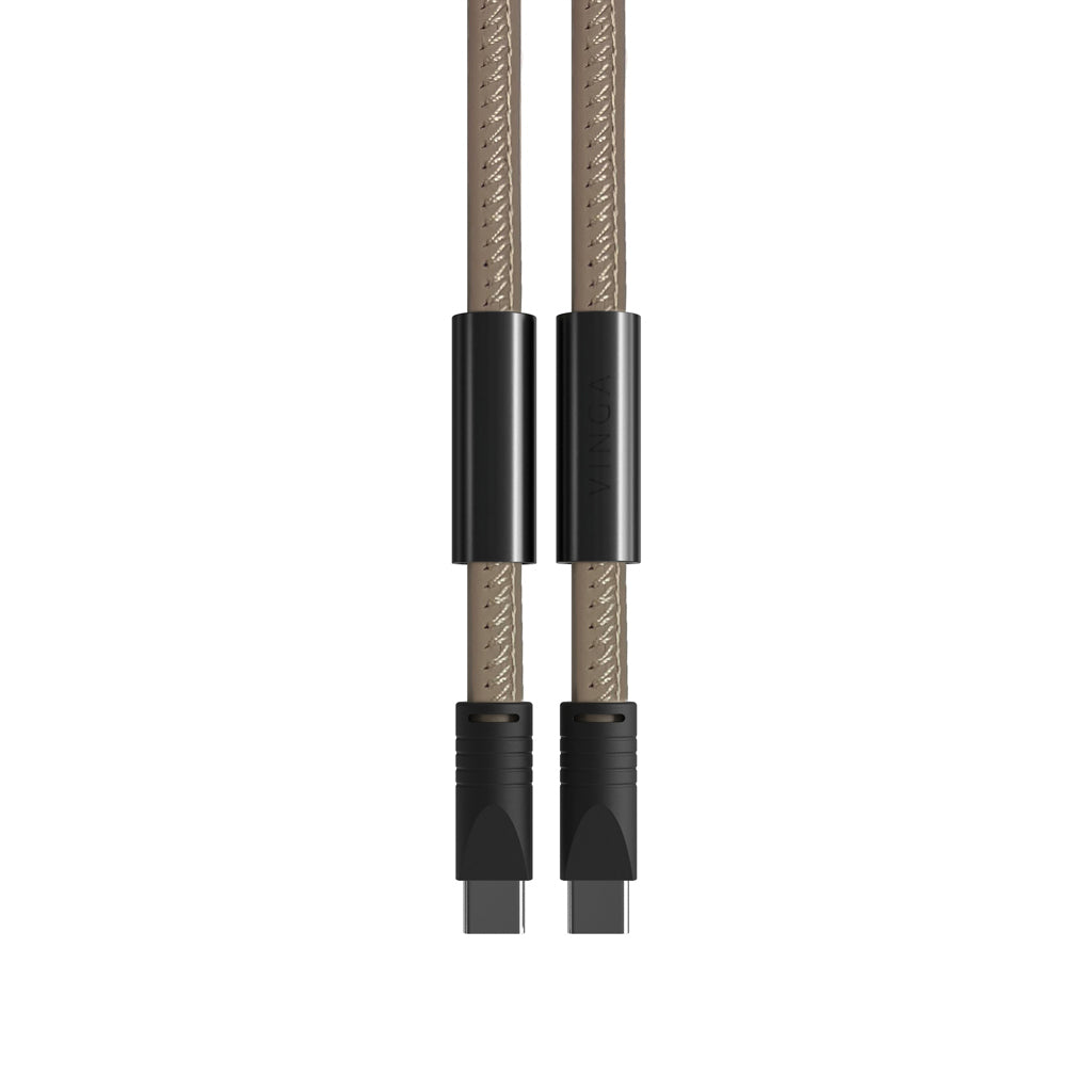 VINGA Baltimore RCS Ladekabel/Lanyard – greige