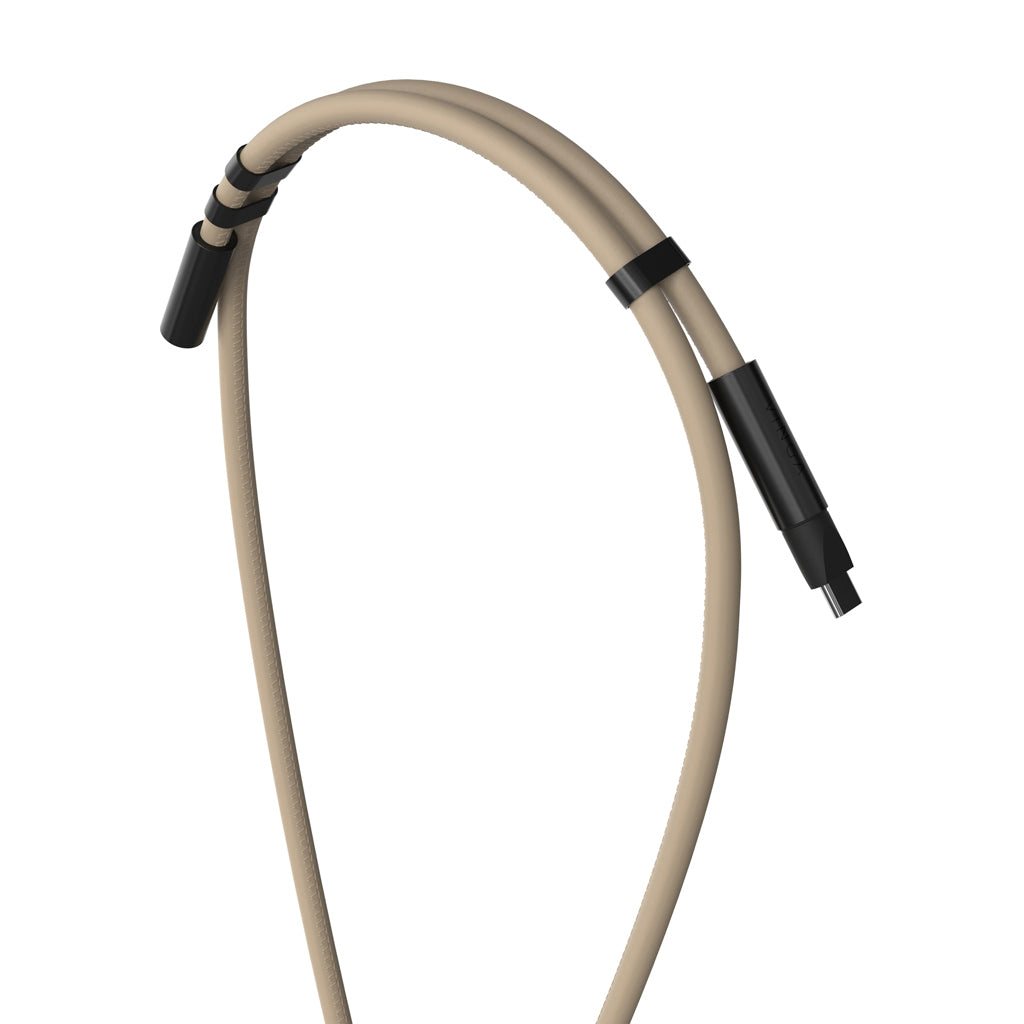 VINGA Baltimore RCS Ladekabel/Lanyard – greige