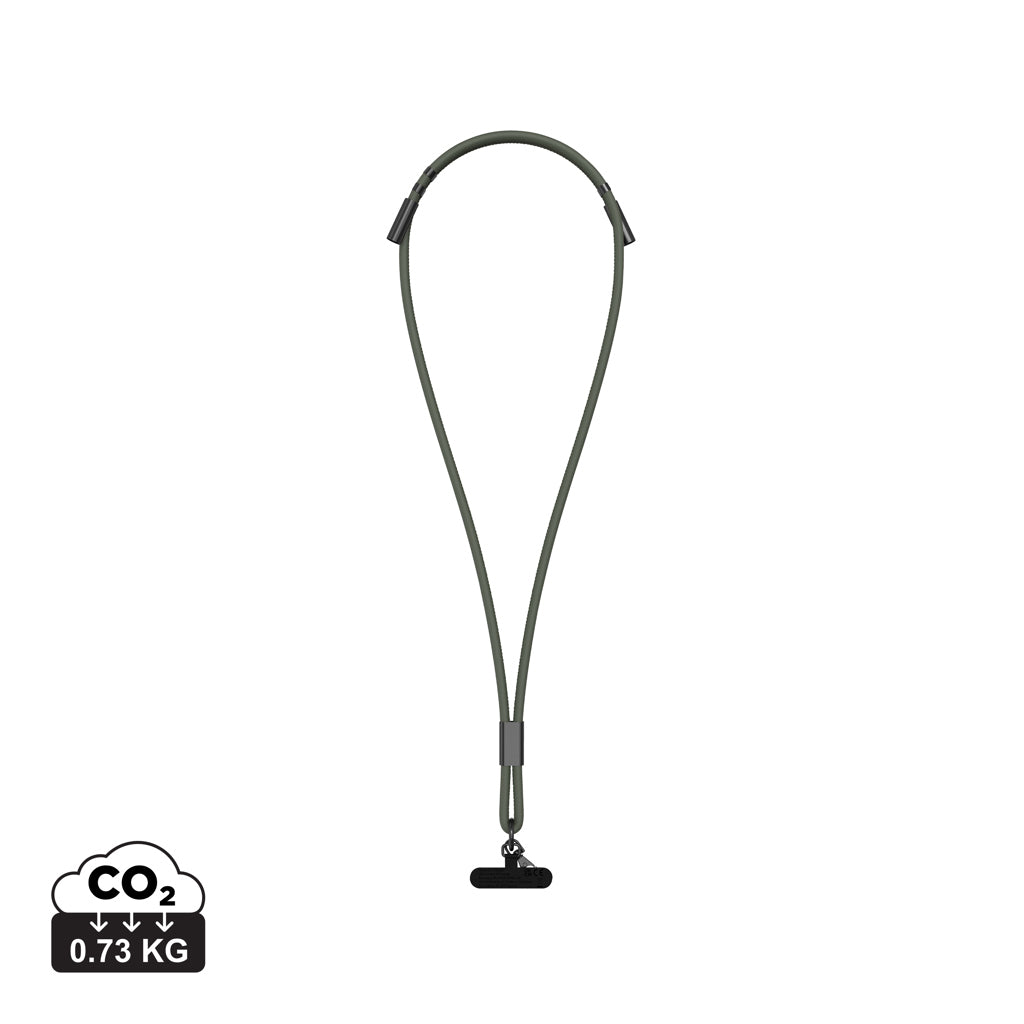 VINGA Baltimore RCS Ladekabel/Lanyard – grün