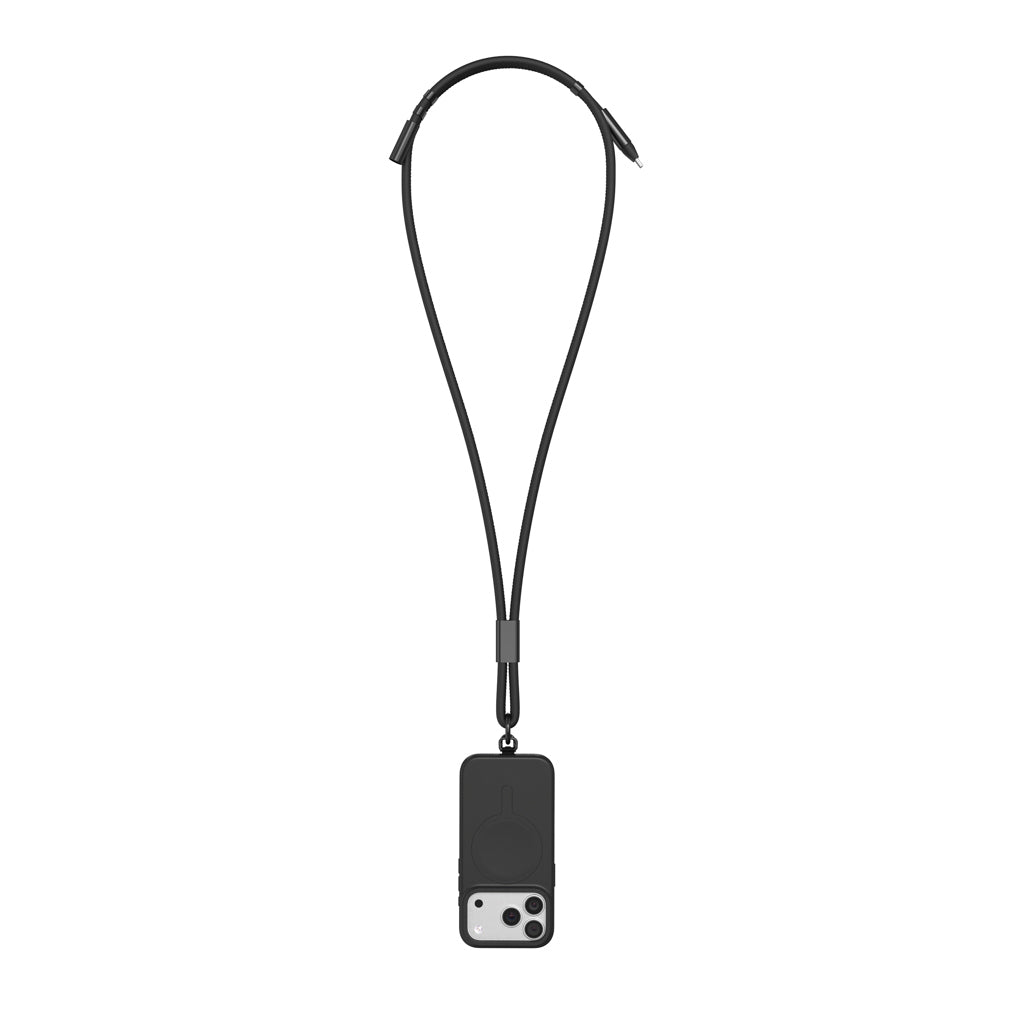 VINGA Baltimore RCS Ladekabel/Lanyard – schwarz