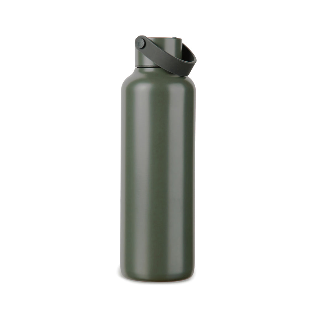 VINGA Baltimore RCS recyc. Edelstahlflasche 600ml – grün