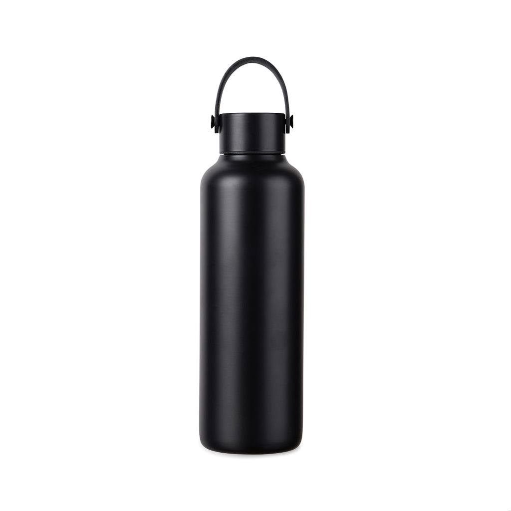 VINGA Baltimore RCS recyc. Edelstahlflasche 600ml – schwarz