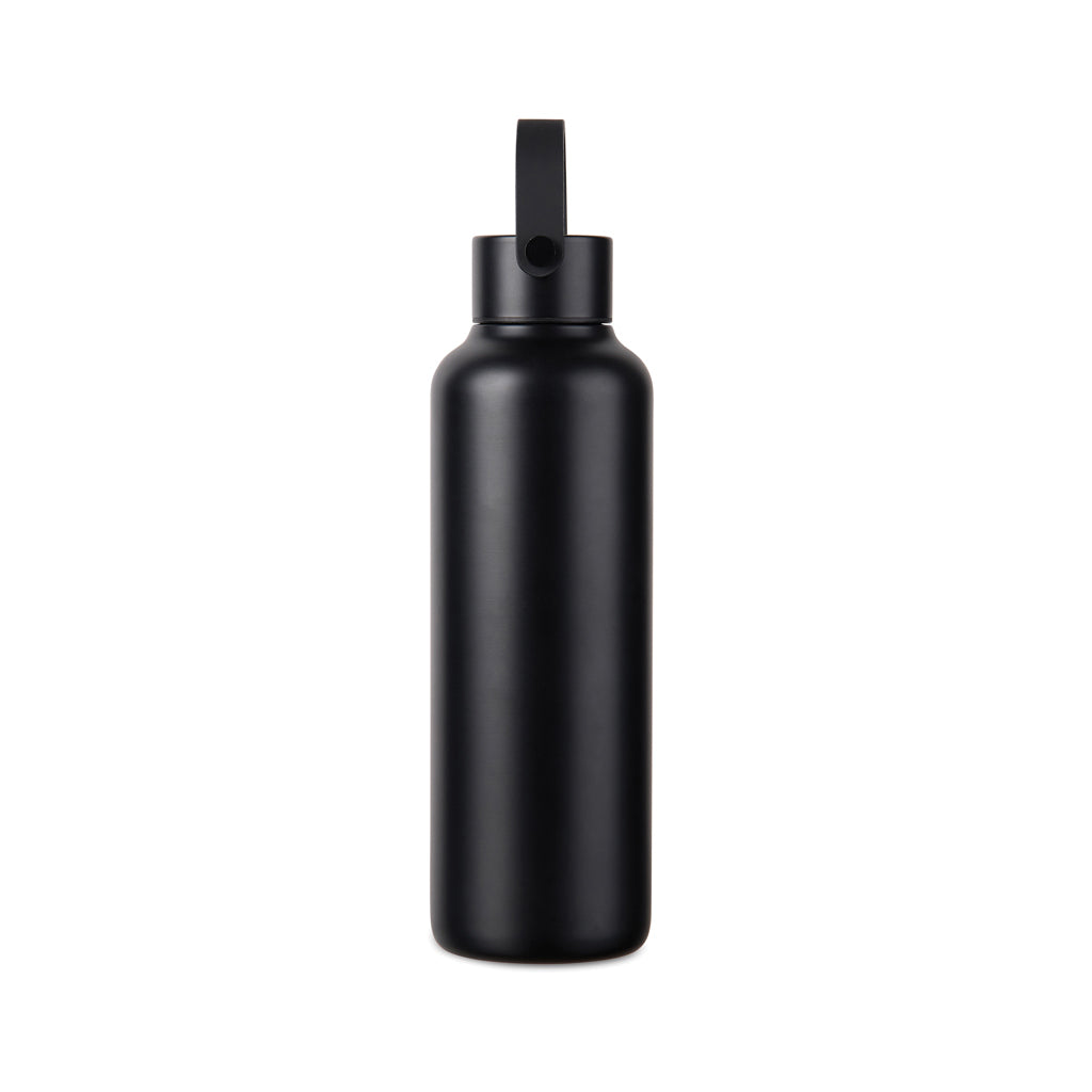 VINGA Baltimore RCS recyc. Edelstahlflasche 600ml – schwarz