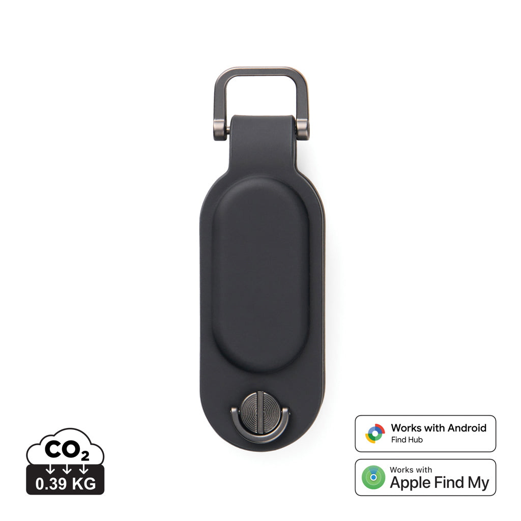 VINGA Baltimore RCS Schlüsselhalter mit Dual-Finder – schwarz