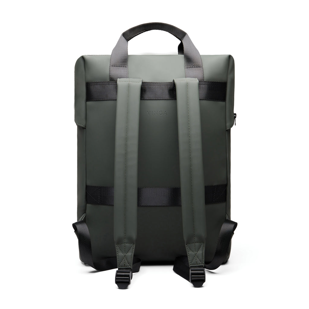 VINGA Baltimore RCS Tote Rucksack – grün