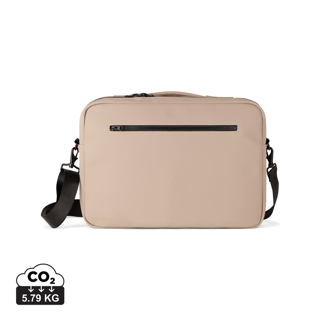 VINGA Baltimore RCS wandelbare Rucksack-Aktentasche – greige