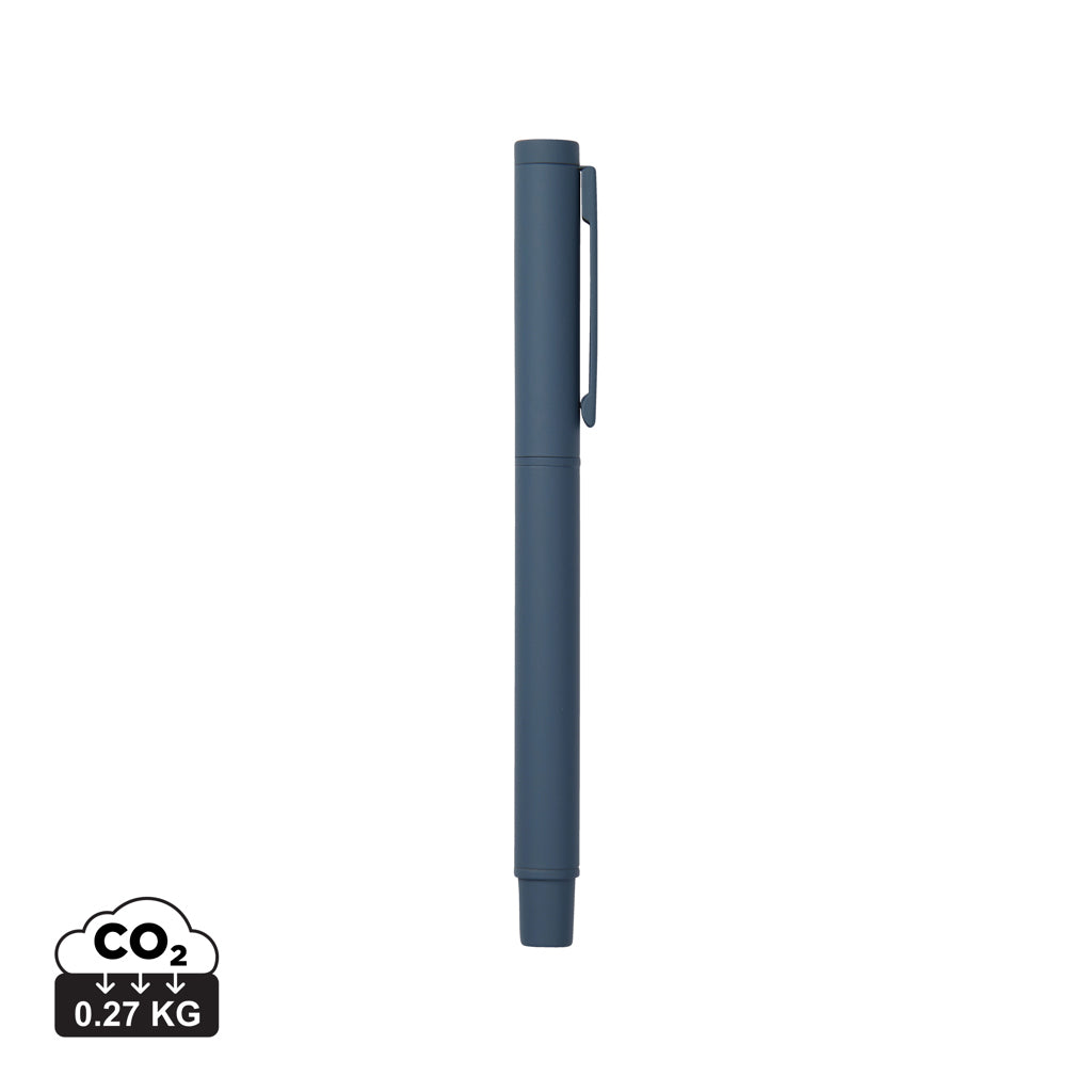 VINGA Baltimore Stift aus RCS recyceltem Stainless-Steel – navy blau
