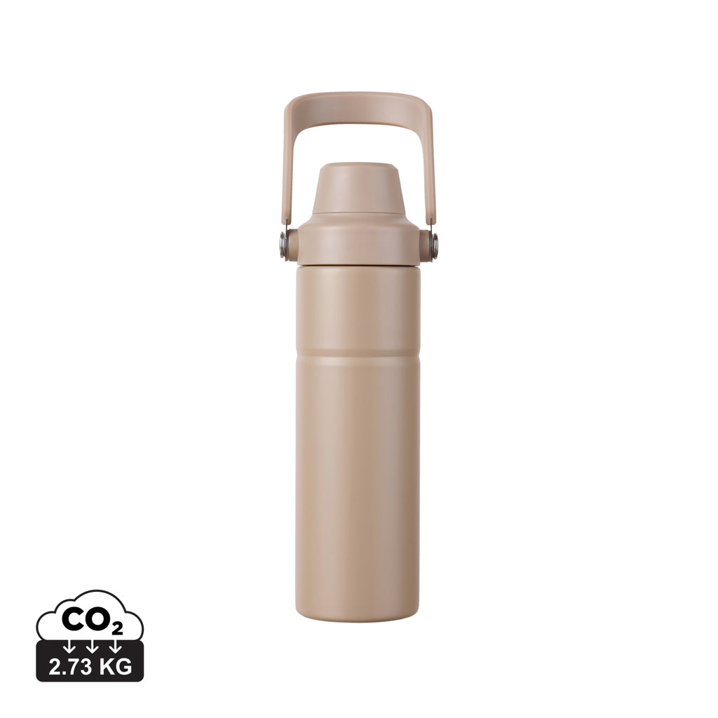 VINGA Baltimore Trek RCS recycelte SS Flasche 600ml – greige