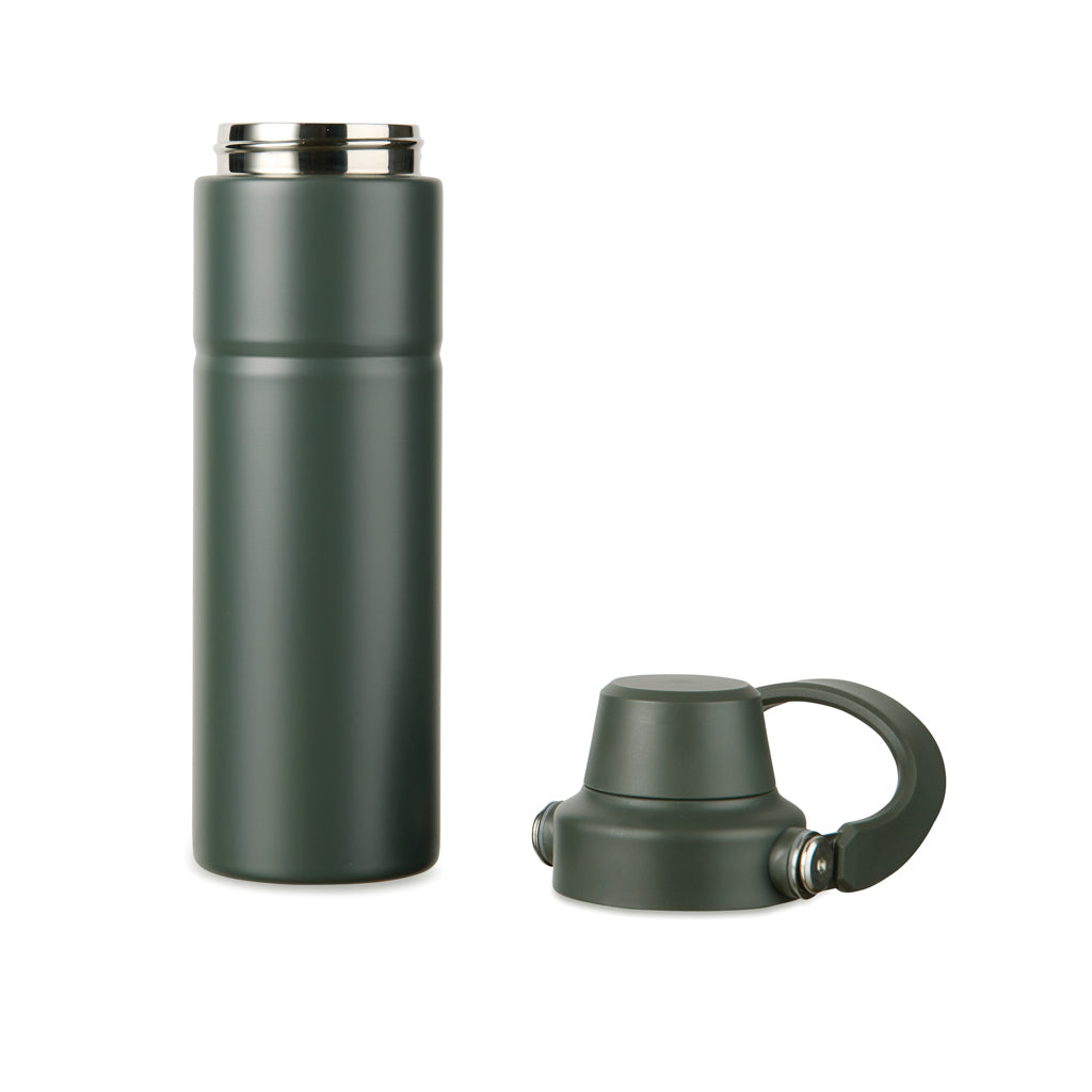 VINGA Baltimore Trek RCS recycelte SS Flasche 600ml – grün