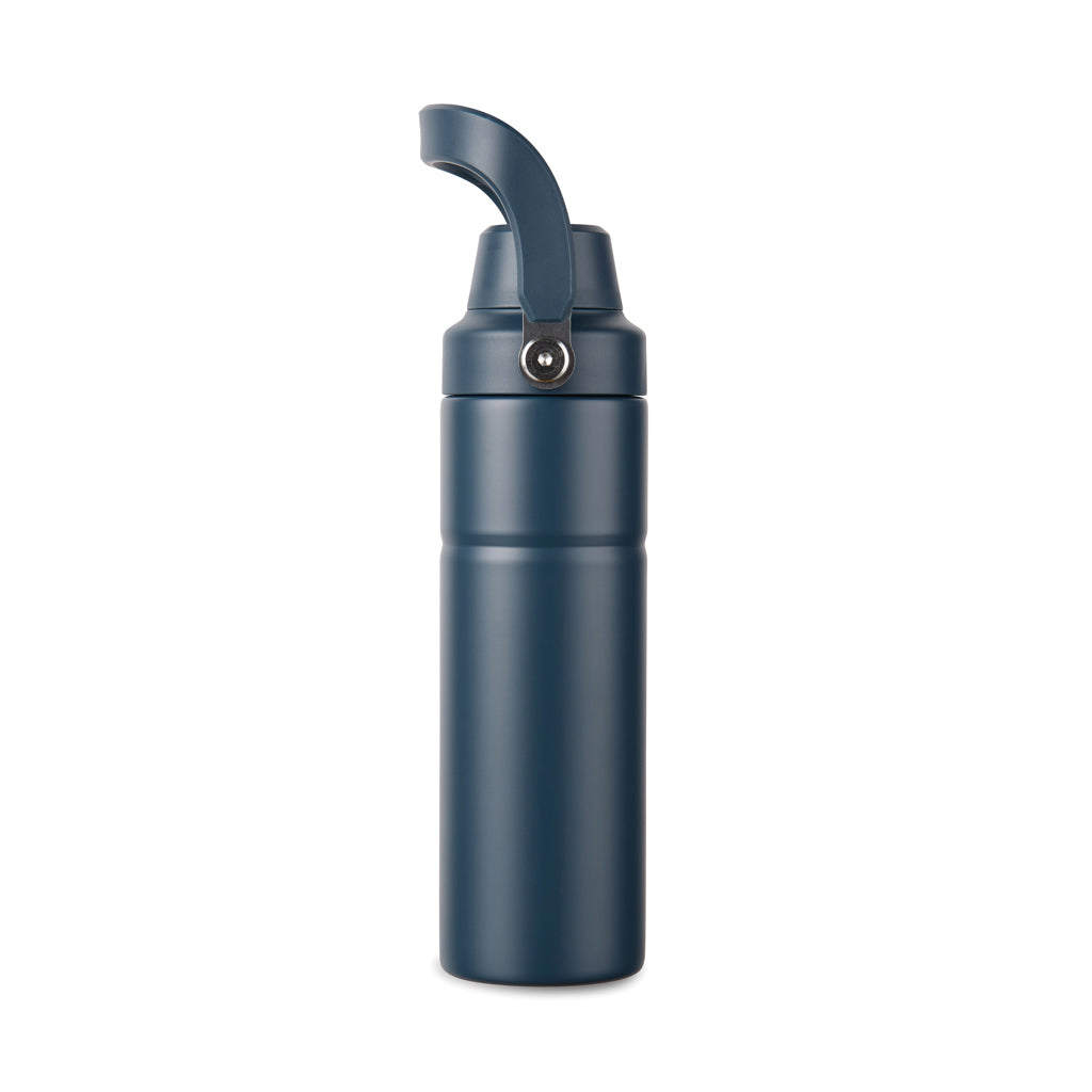 VINGA Baltimore Trek RCS recycelte SS Flasche 600ml – navy blau