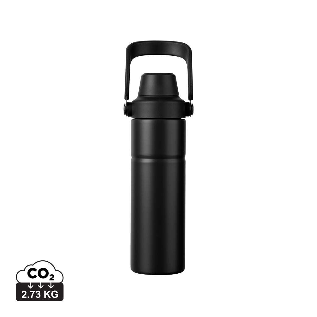 VINGA Baltimore Trek RCS recycelte SS Flasche 600ml – schwarz