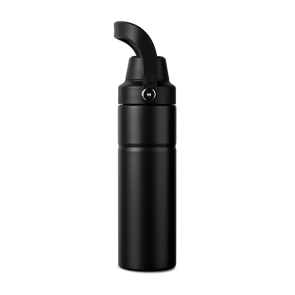 VINGA Baltimore Trek RCS recycelte SS Flasche 600ml – schwarz