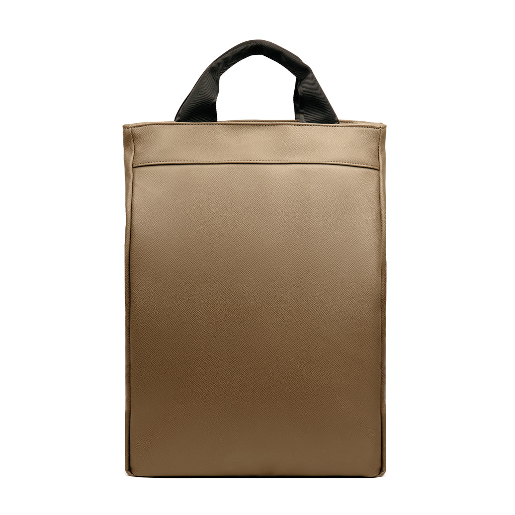 VINGA Bermond Rucksack aus RCS recyceltem PU – braun