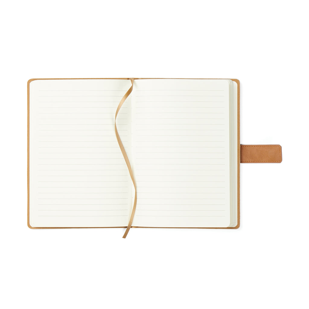 VINGA Bosler Notizbuch aus RCS recyceltem Papier – navy blau